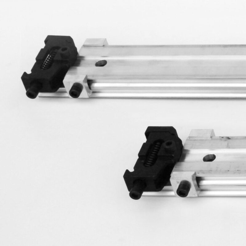 BOBST Aluminium telescopic stripping bars with clampings