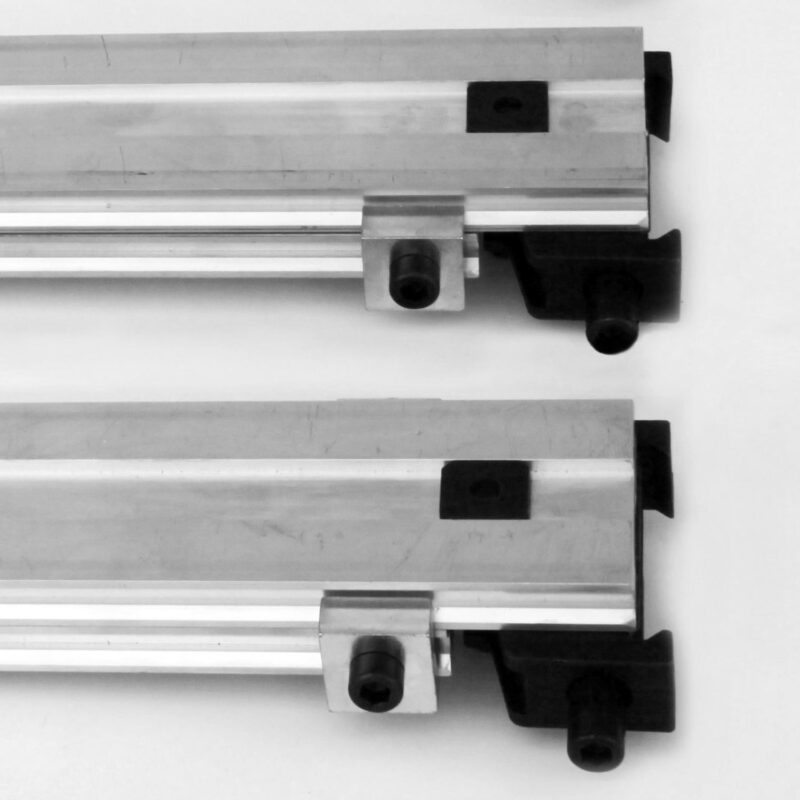 BOBST Aluminium telescopic stripping bars with clampings